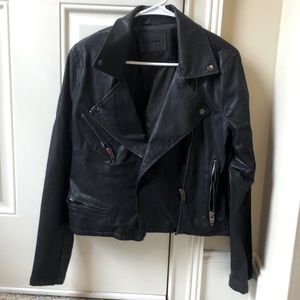 Leather jacket